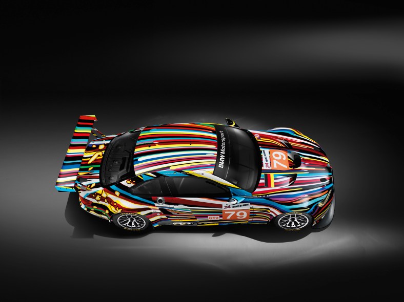 Jeff Koons 17. BMW Art Car, 2010 (BMW M3 GT2) (05/2010)
